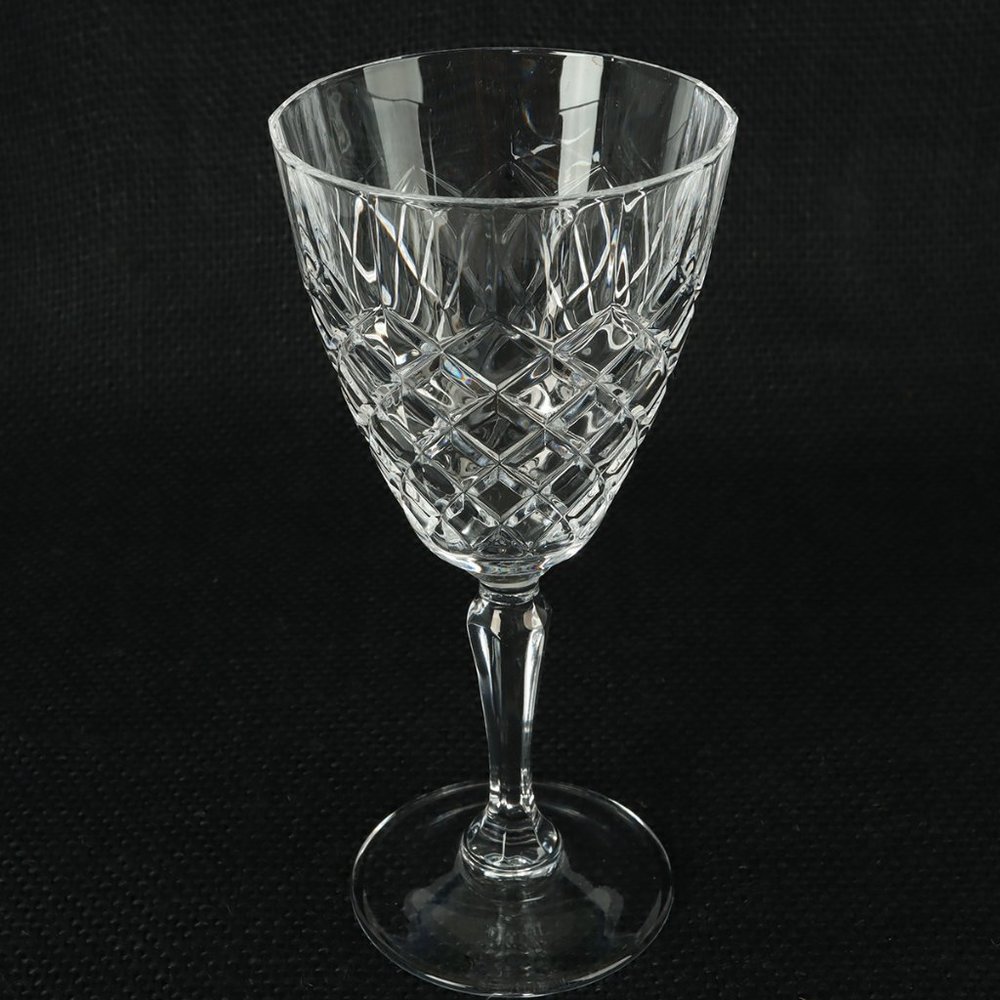 Vintage Water Goblet Dauphine by CRISTAL D'ARQUES-DURAND Set of Two - Picture 7 of 7